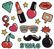 Stickersæt | Cool pige